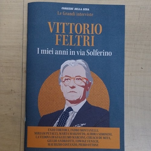 Vittorio feltri miei anni - i,