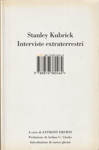 Stanley kubrick interviste - kubrick.,