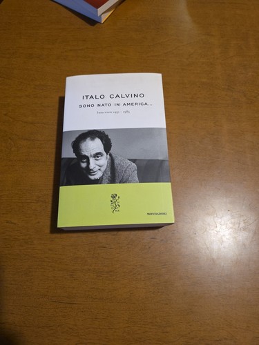 Calvino sono nato america - calvino, in