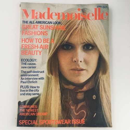 Mademoiselle magazine april - mademoiselle,