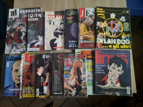 Dylan dog riviste varie - su,