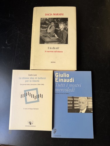 Lotto libri interviste - ,